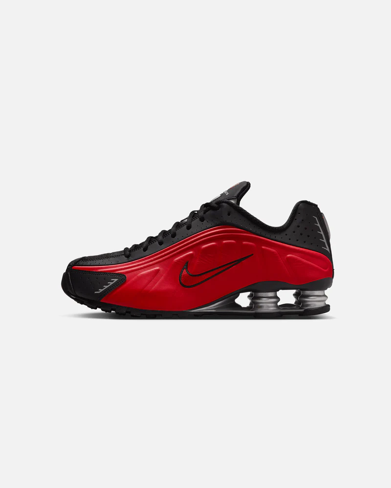 Nike Shox R4 Metallic University Red
