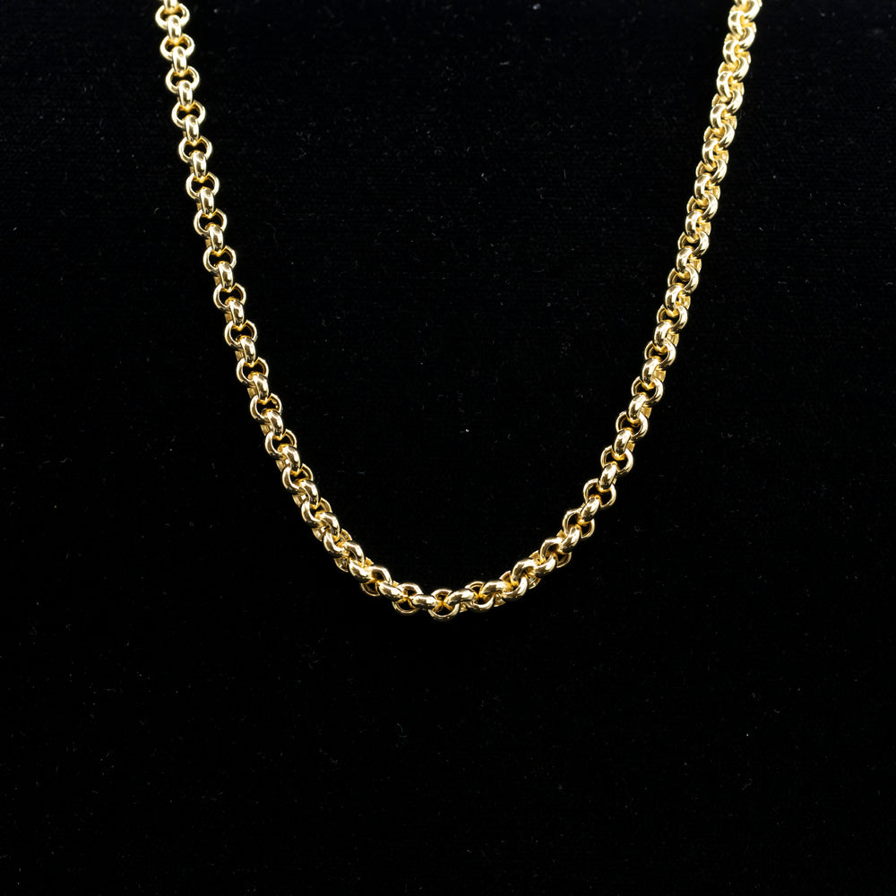 9 carat gold hot sale belcher chain