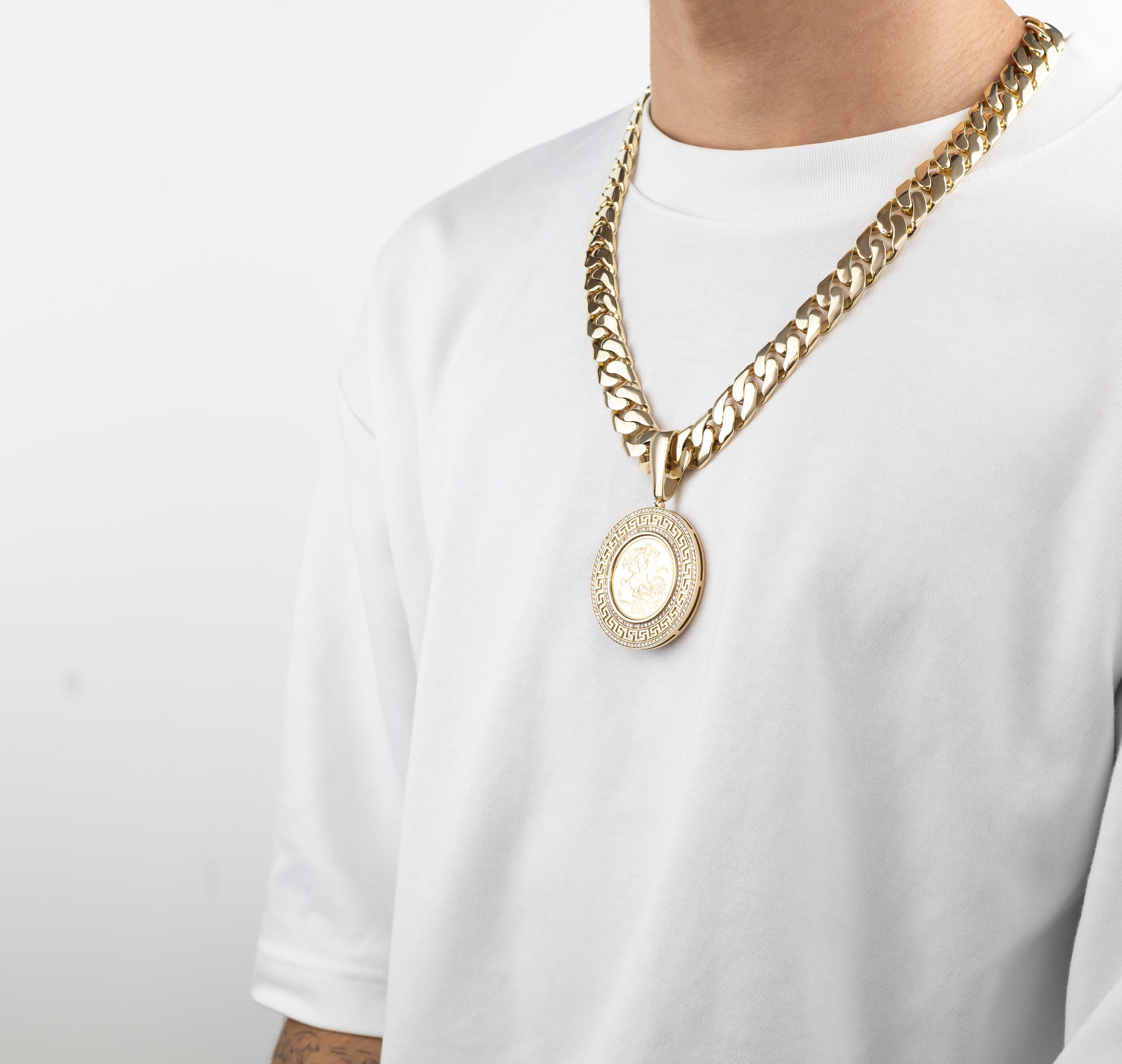 Double Sovereign Pendant Deluxe