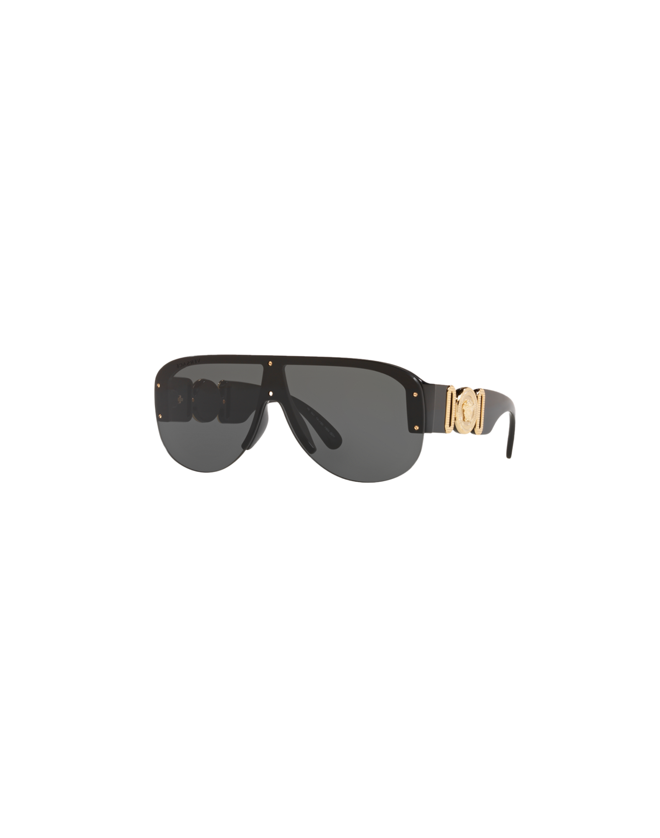 Versace Flat Frame Oval Medusa Temple Sun Glasses | Mr Money NZ