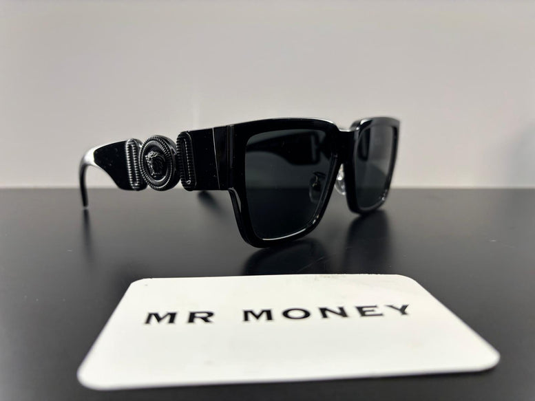 Versace GQ Smooth Black Sunglasses
