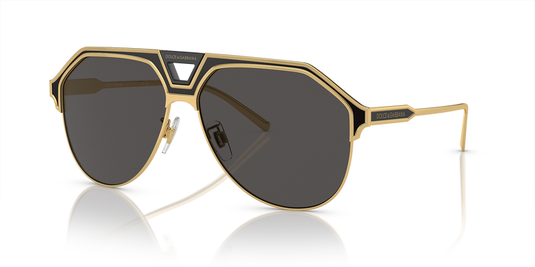 Dolce & Gabbana Aviator gold Sunglasses