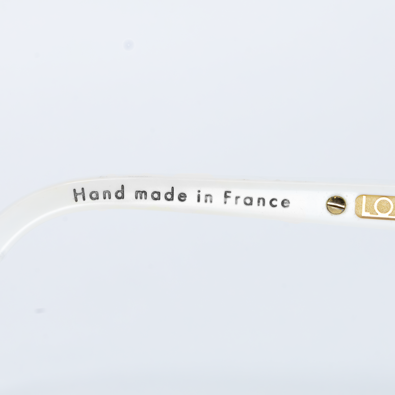 Louis Vuitton Evidence Sunglasses White