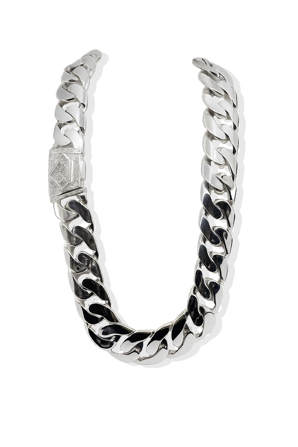 Silver Monster Chain 26mm With Custom Mr Money Clasp