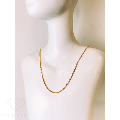 Curb Link 9Ct Gold Chain Necklaces