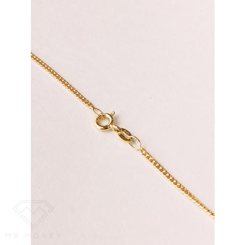 Curb Link 9Ct Gold Chain Necklace 2 61Cm 1.65W Necklaces