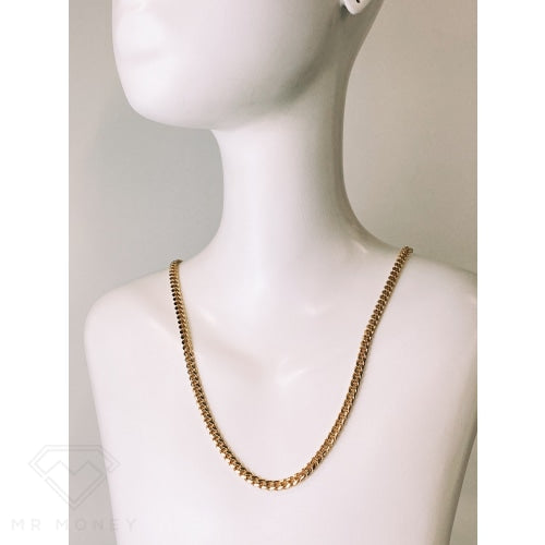 Curb Link 9Ct Gold Chain Necklace 6 60Cm 5.21W Necklaces