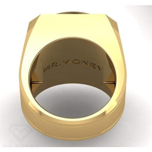 9Ct Gold Diamond Samoan Skux Deluxe Ring Rings