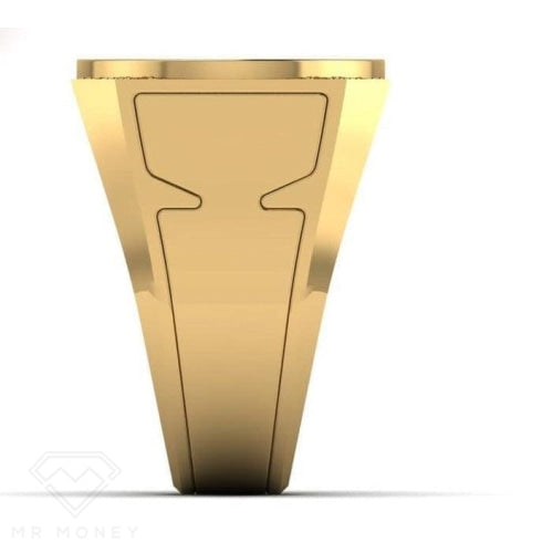 9Ct Gold Diamond Tongan Skux Deluxe Ring Rings