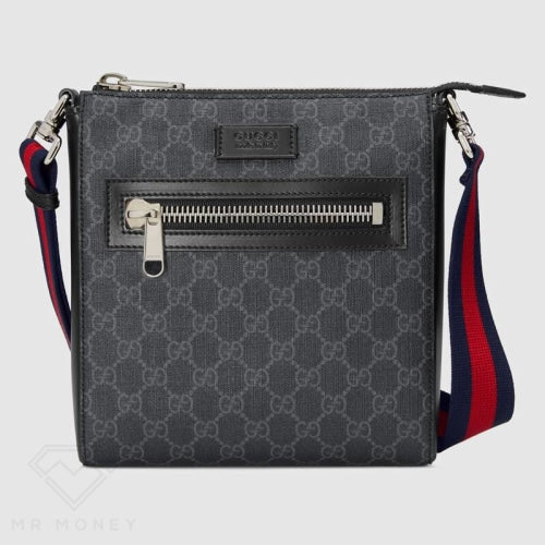 GUCCI GG Black small messenger bag – Mr Money - Main Image
