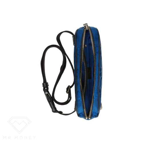 Gucci Off The Grid Gg Belt Bag Blue Handbags