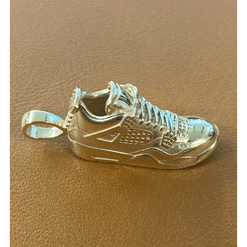 9Ct Gold Jordan 4 Shoe Pendant Pendant