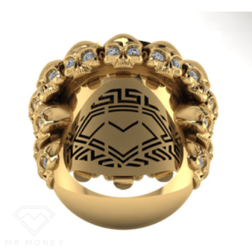 Multi Skull Full Sovereign Ring Rings