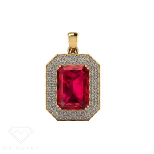 Custom Ruby Pendant