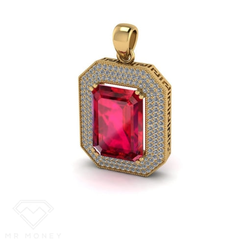 Custom Ruby Pendant