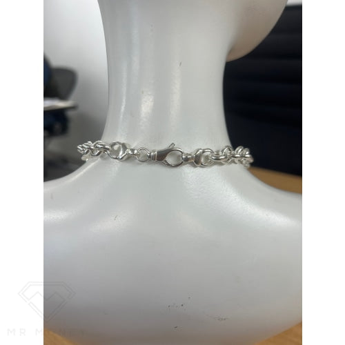 Belcher T-Bar Chain 45Cm Sterling Silver 9.62W Necklaces