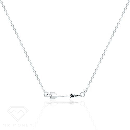 Sterling Silver Archer Arrow Necklace 18