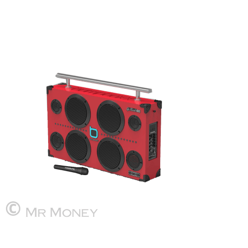  Bumpboxx Bluetooth Portable Speaker Boombox Uprock