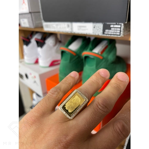 Pamp Bar Diamond Ring Rings