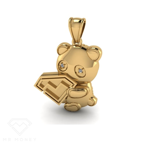 Lucky Panda 9Ct Yellow Gold