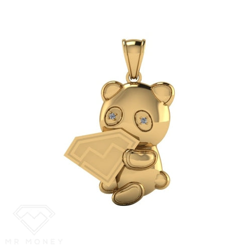 Lucky Panda 9Ct Yellow Gold