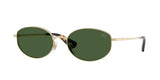 Light Gold - Dark green