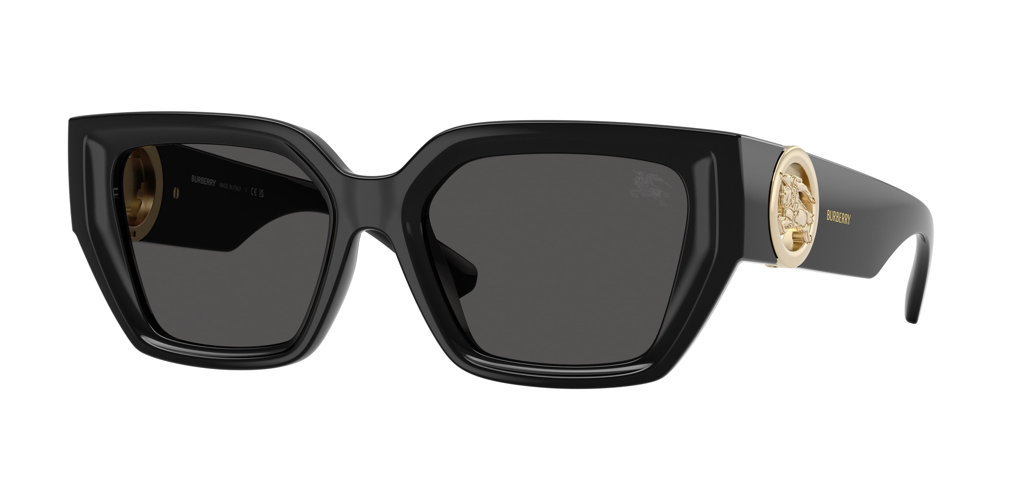 Burberry BE4472U Black Dark grey sunglasses