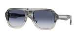 Striato Grey Gradient - Grey-blue gradient