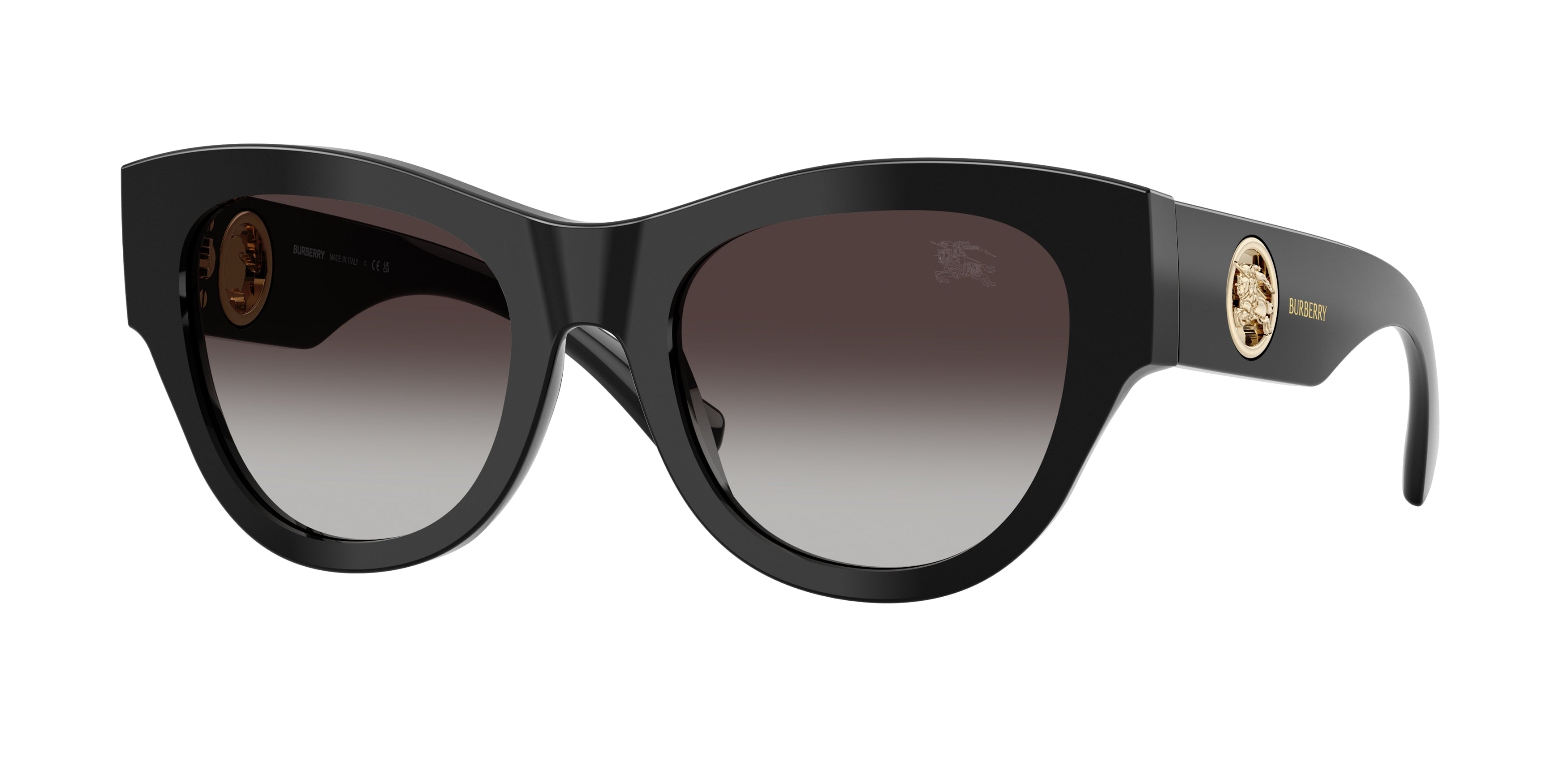 Burberry BE4491F Black Grey gradient sunglasses