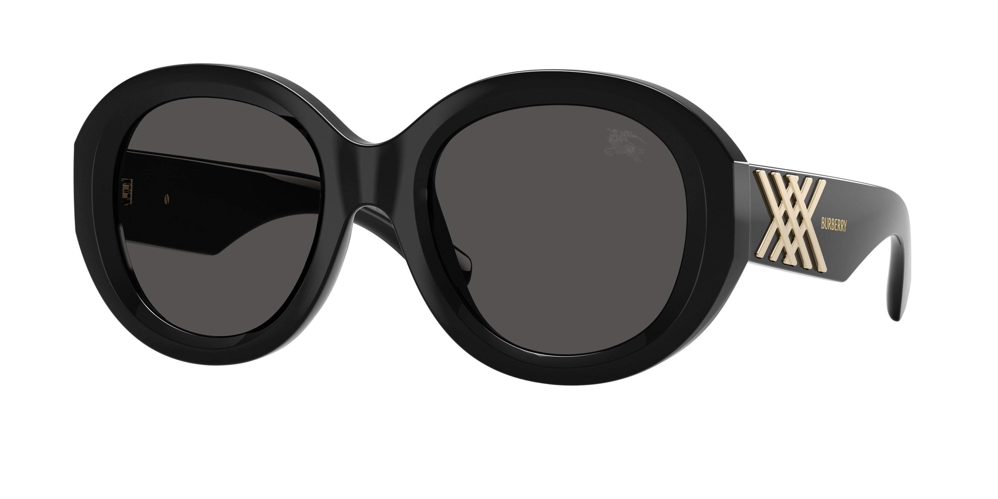 Burberry BE4497U Black Dark grey sunglasses