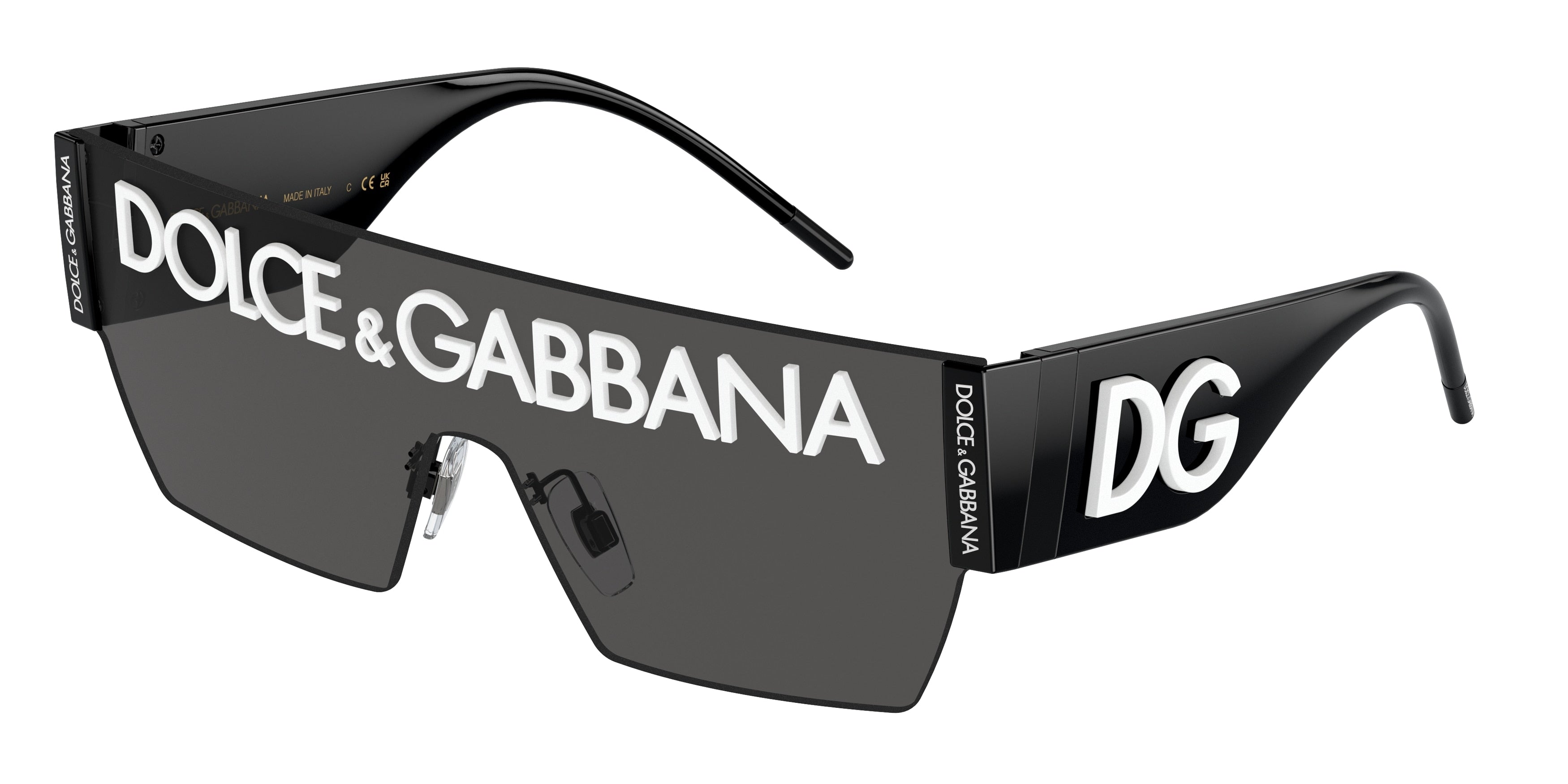 Dolce & Gabbana DG2233 Sunglasses - Black / Violet gradient dark grey