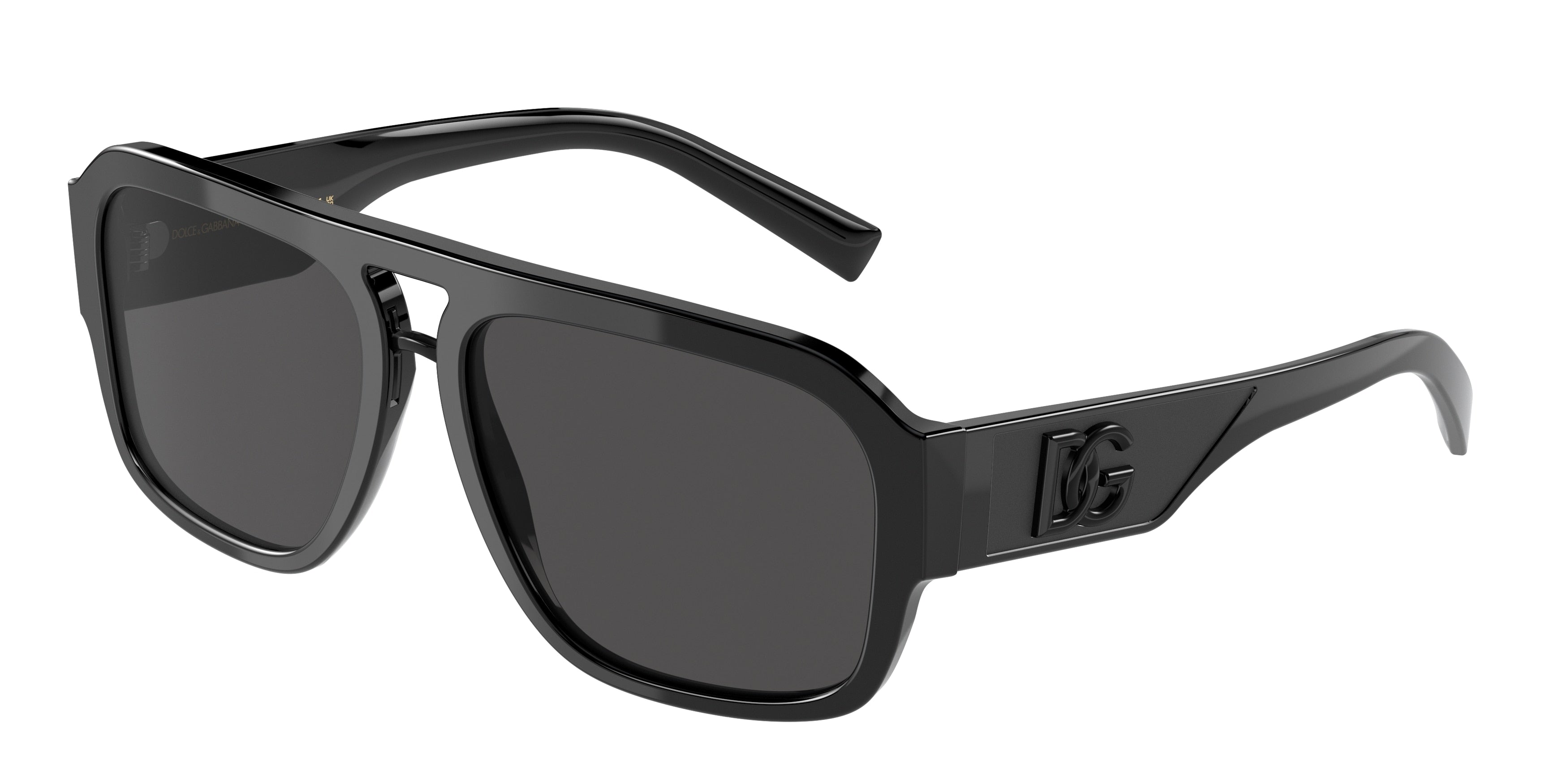 Dolce & Gabbana DG4403F Sunglasses - Black / Dark grey