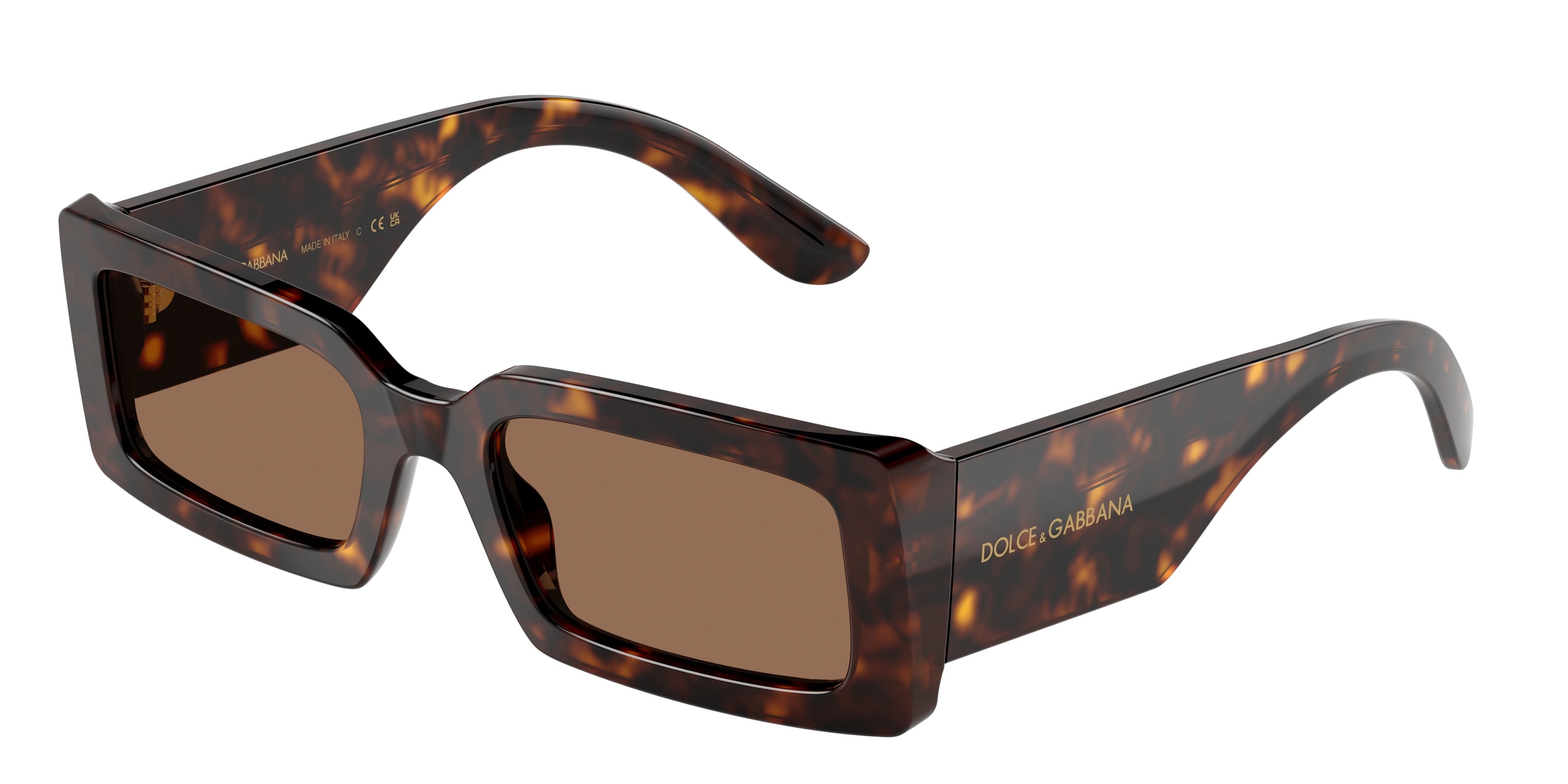 Dolce & Gabbana DG4416 Sunglasses - Havana / Dark brown