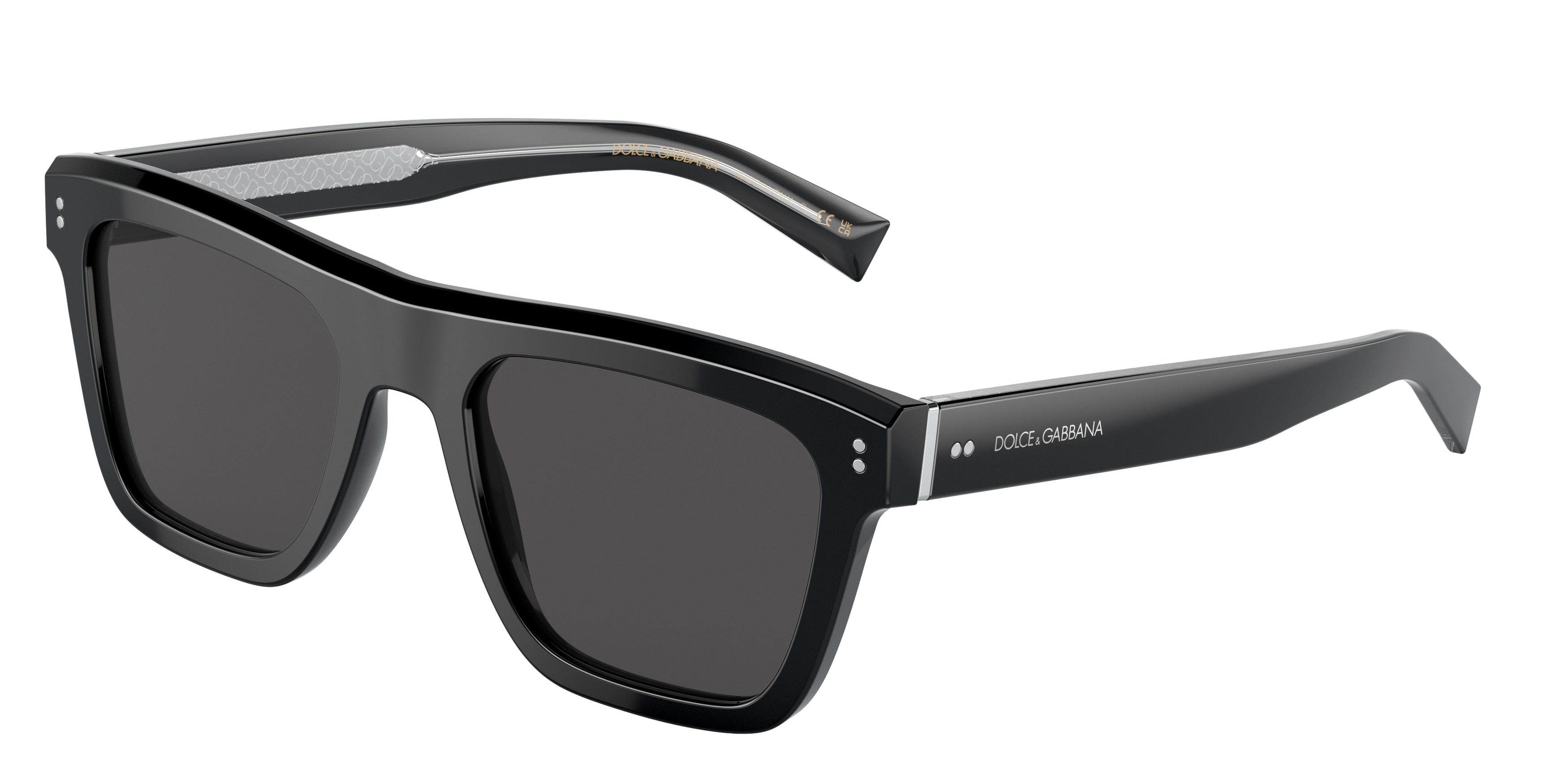 Dolce & Gabbana DG4420F Sunglasses - Black / Dark grey