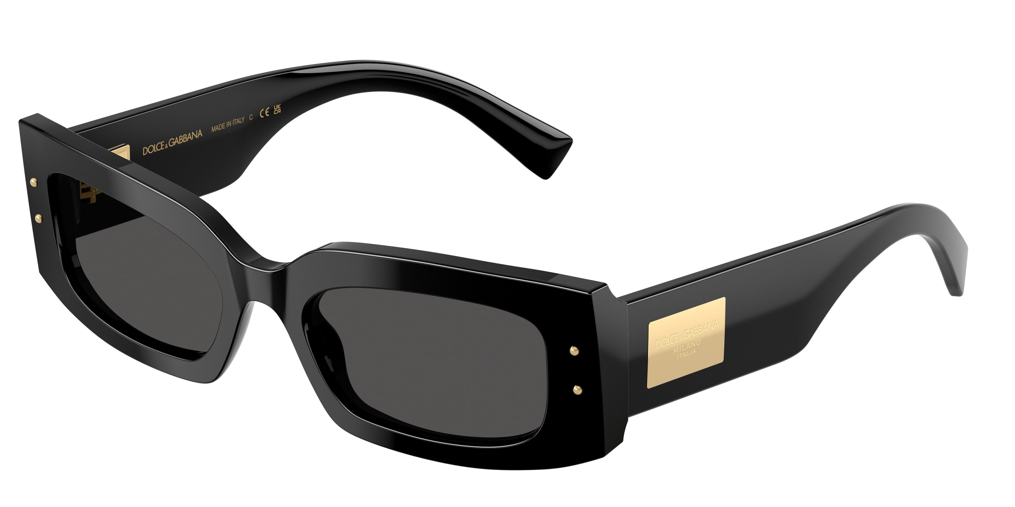 Dolce & Gabbana DG4479 Sunglasses - Black / Dark grey