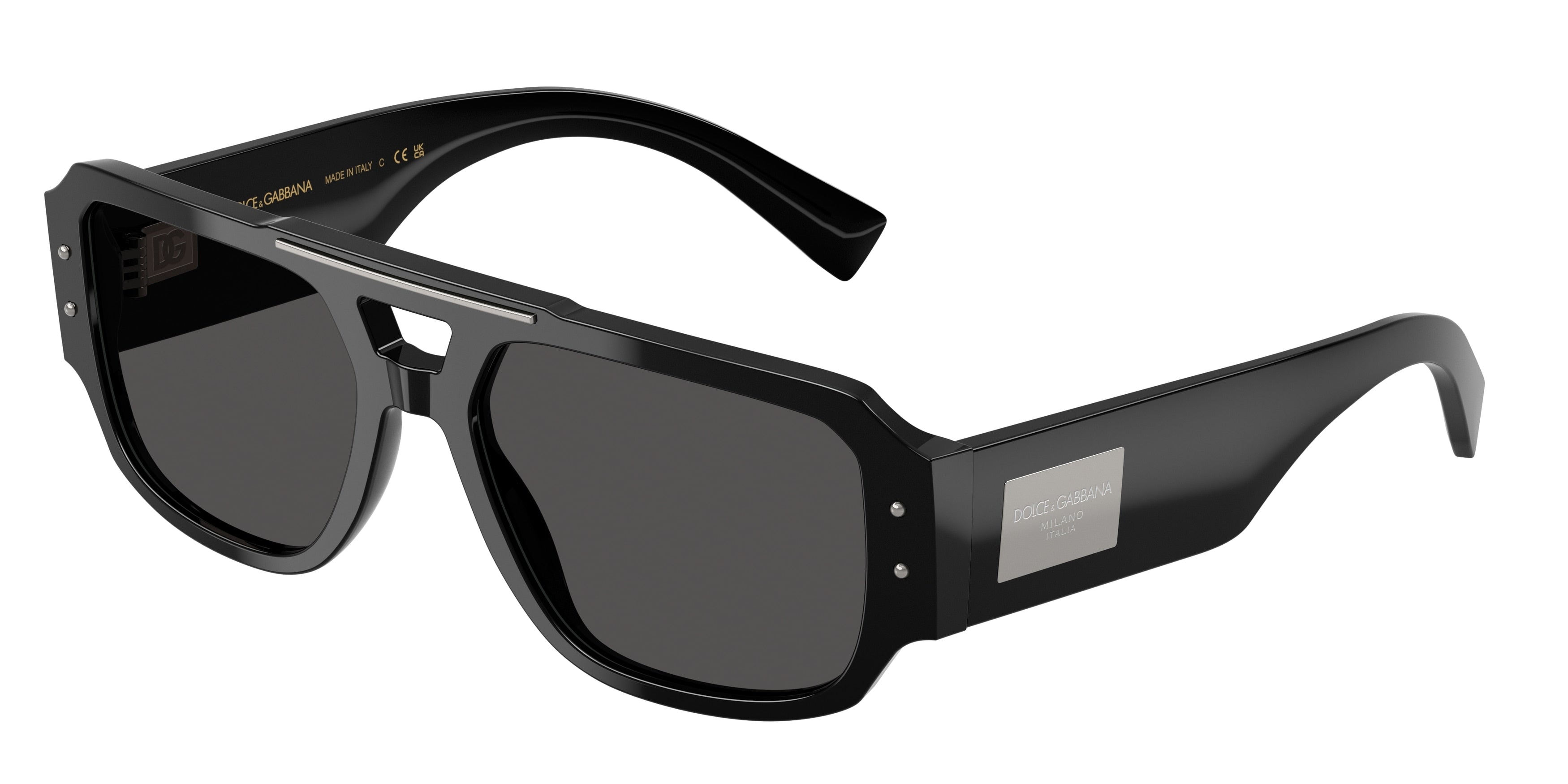 Dolce & Gabbana DG4482 Sunglasses - Black / Dark grey