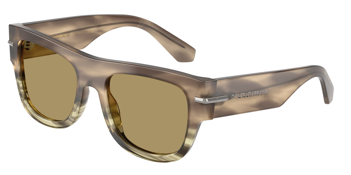 Dolce & Gabbana DG4484 Sunglasses - Havana Green / Green olive