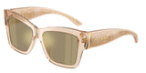 Transparent Camel - Clear mirror real yellow gold