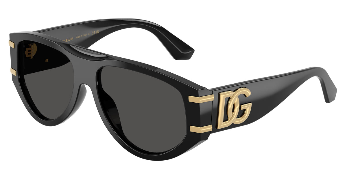 Dolce & Gabbana DG4499 Sunglasses - Black / Dark grey