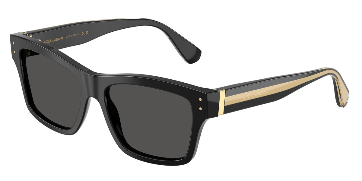 Dolce & Gabbana DG4559 Sunglasses - Black / Dark grey