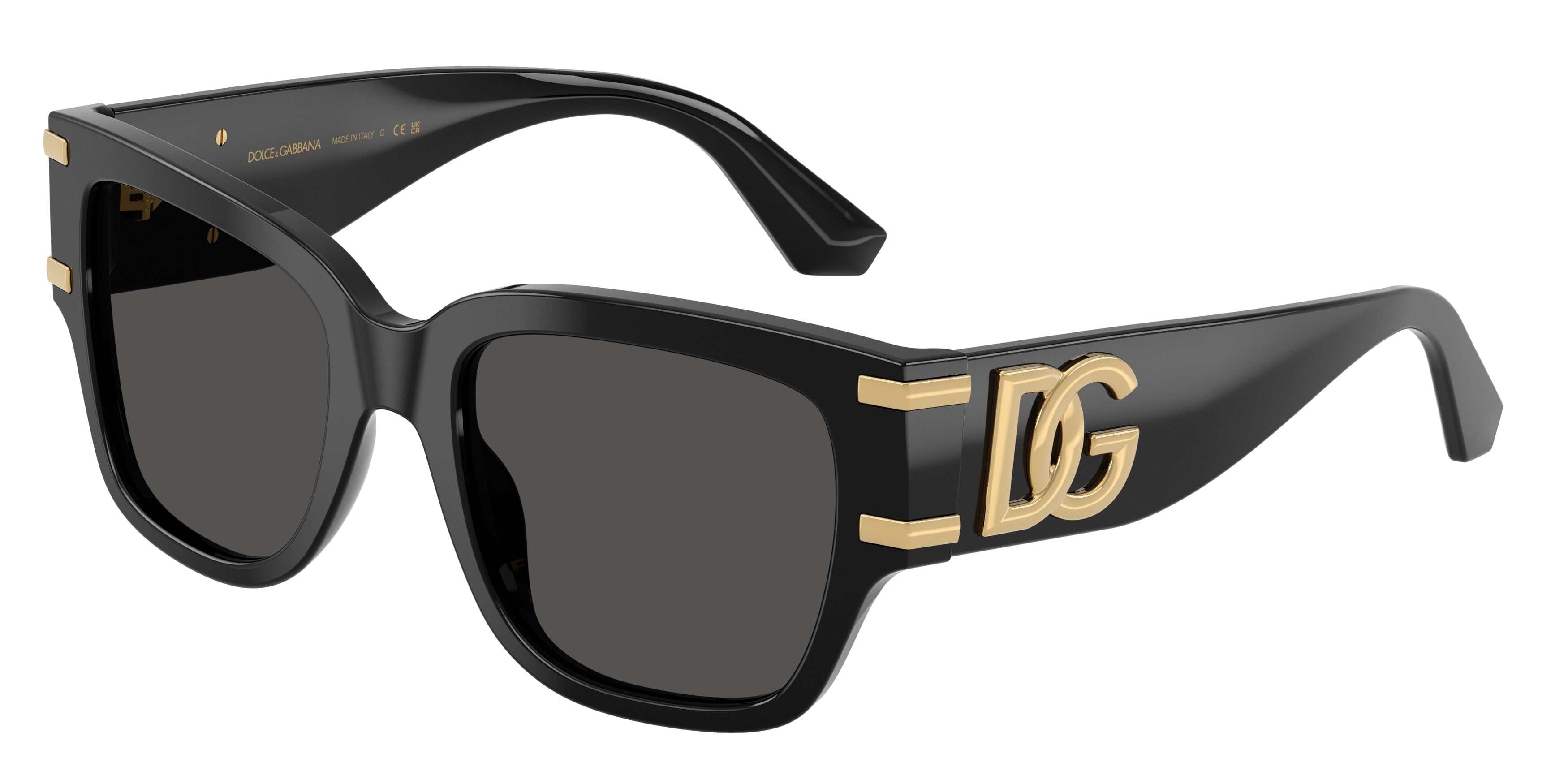 Dolce & Gabbana DG4563 Sunglasses - Black / Dark grey