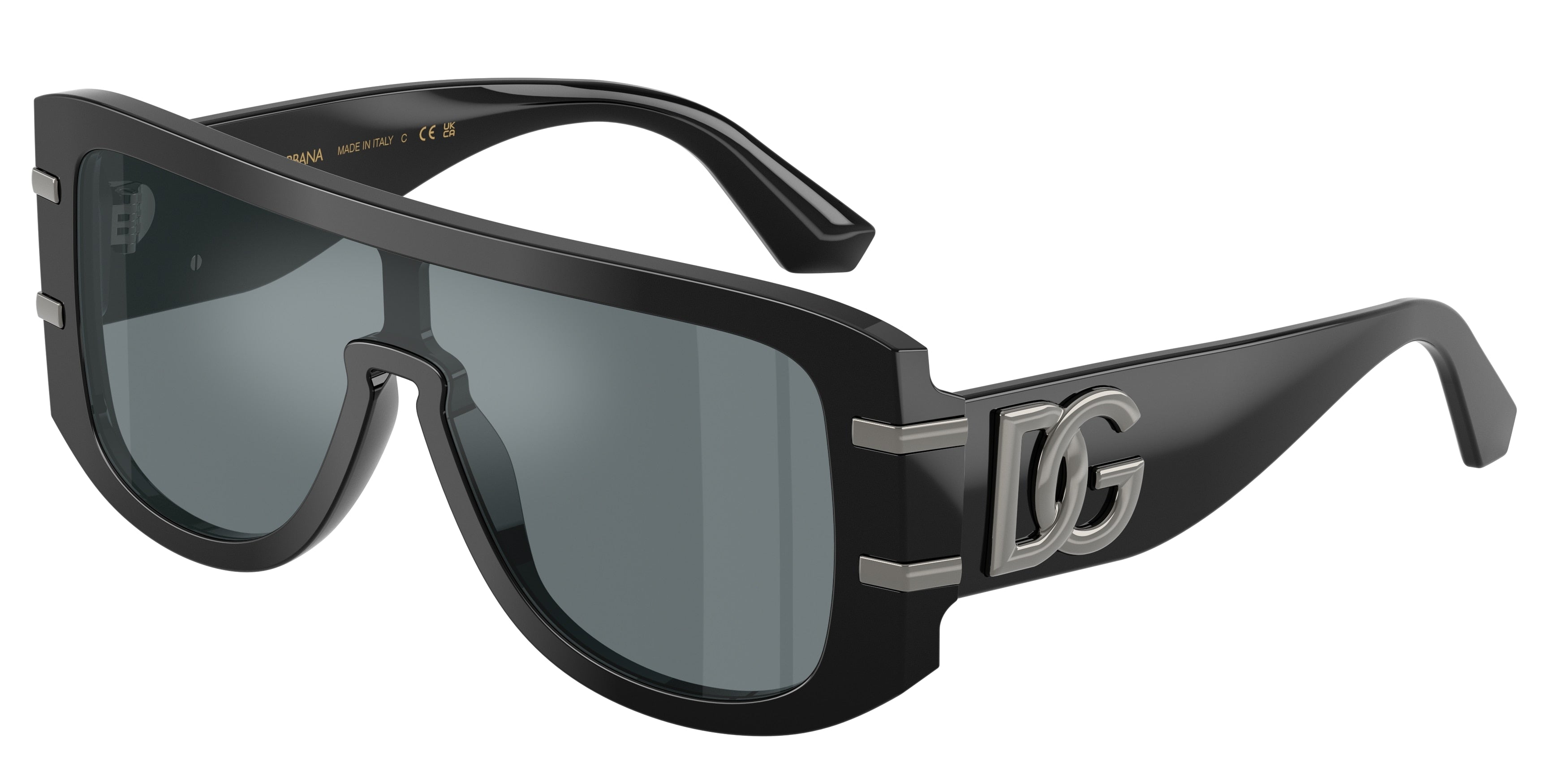Dolce & Gabbana DG4565 Sunglasses - Black / Grey mirror black