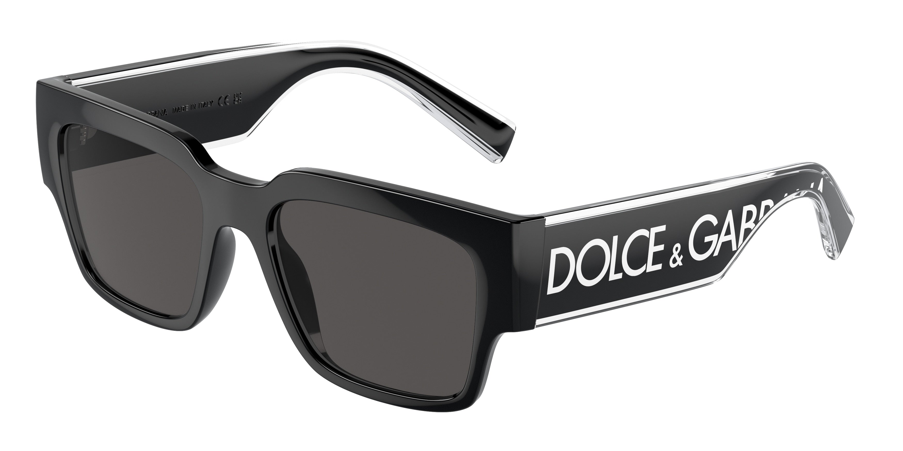 Dolce & Gabbana DG6184 Sunglasses - Black / Dark grey