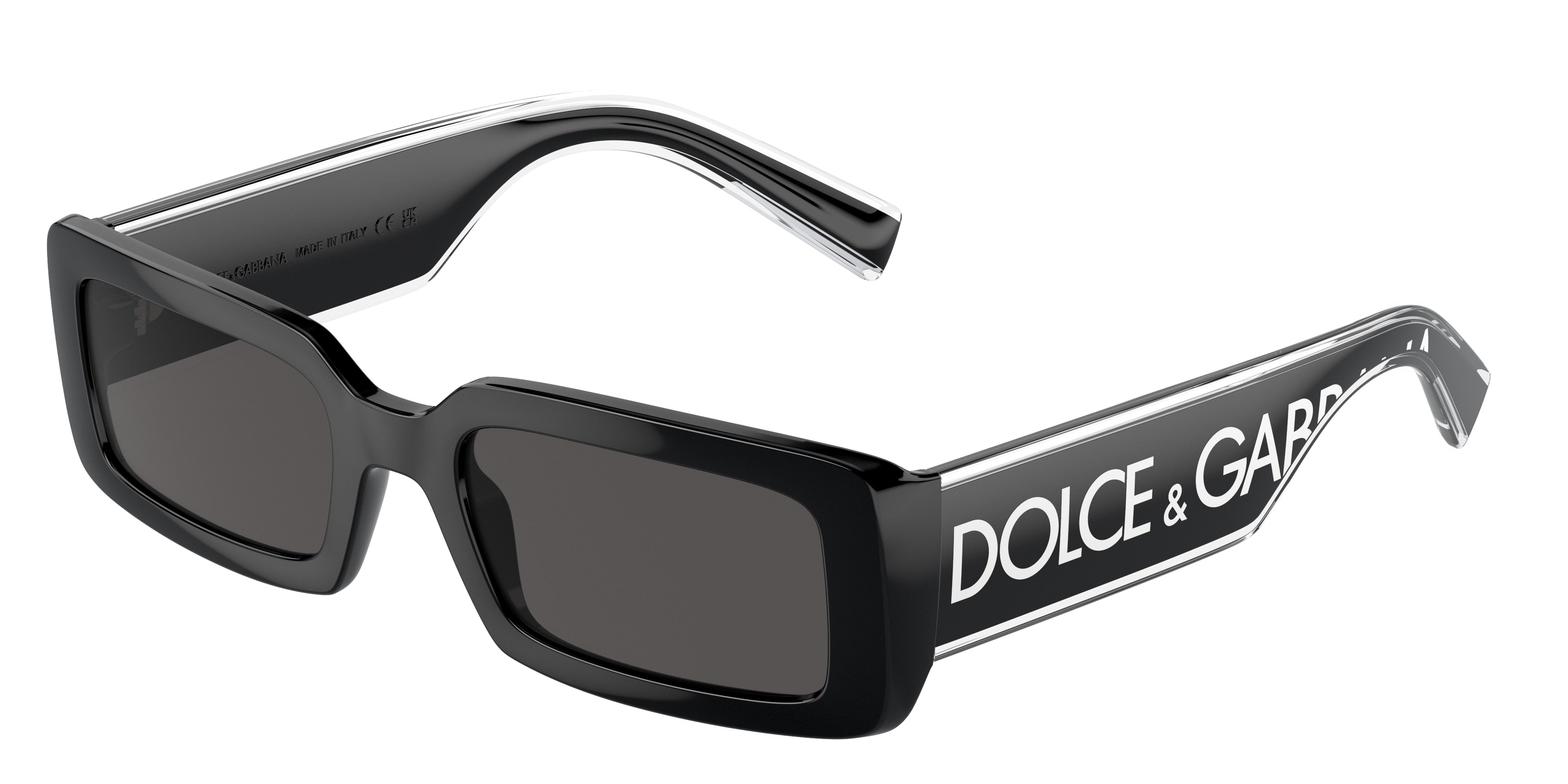Dolce & Gabbana DG6187 Sunglasses - Black / Dark grey