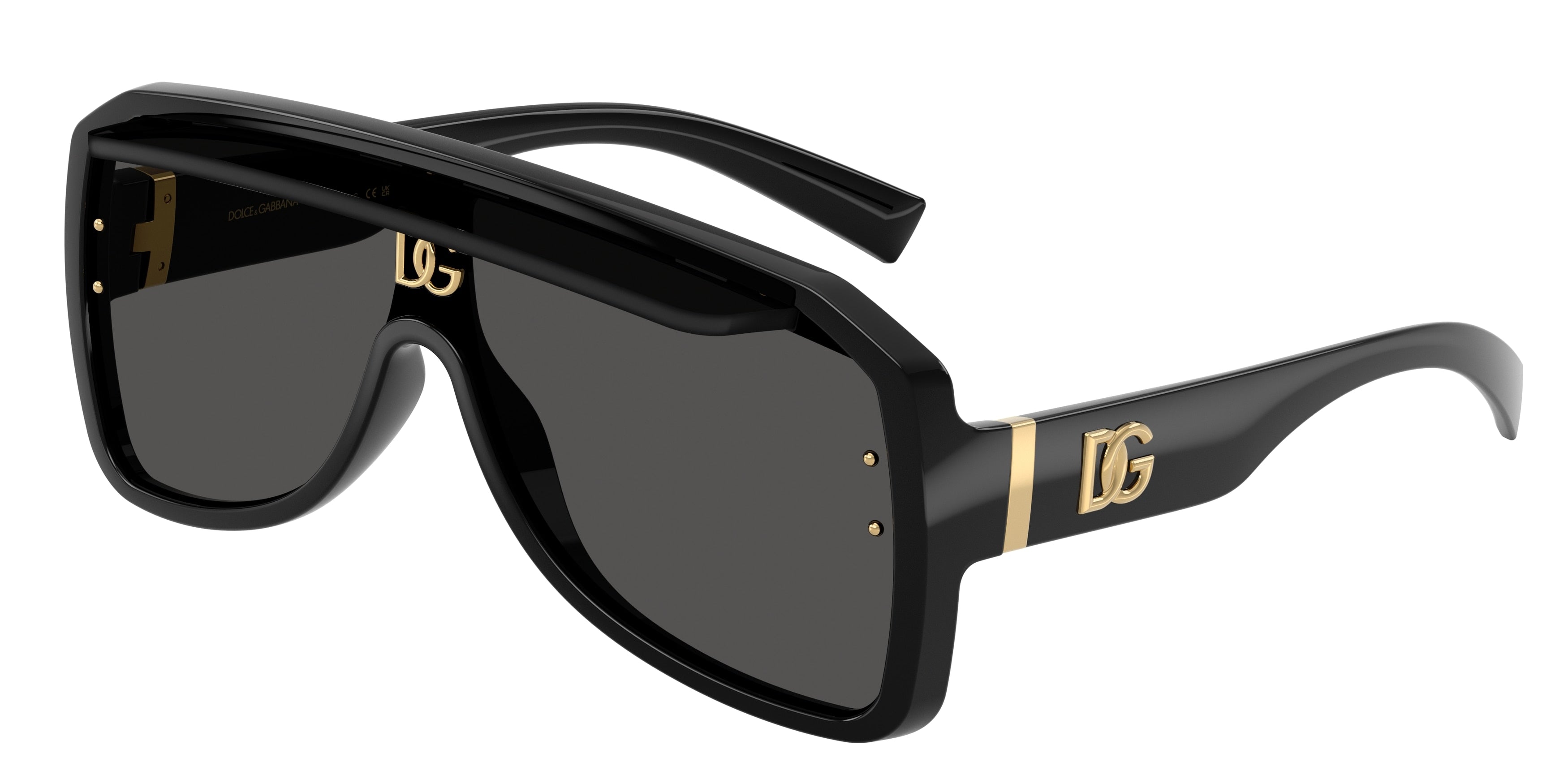 Dolce & Gabbana DG6205 Sunglasses - Black / Dark grey