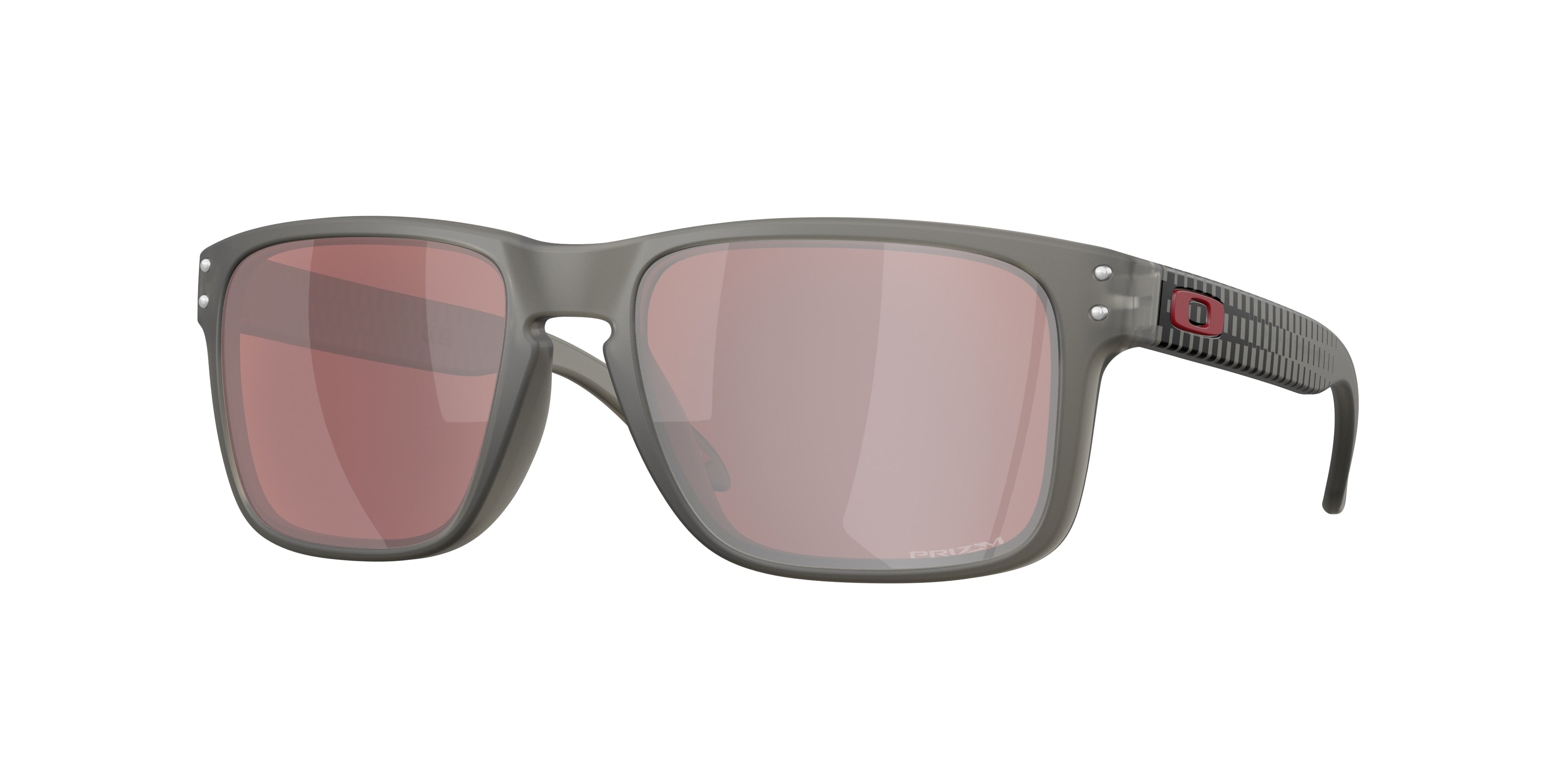 Oakley OO9102 Holbrook Sunglasses - Matte Grey Smoke / Prizm snow black iridium