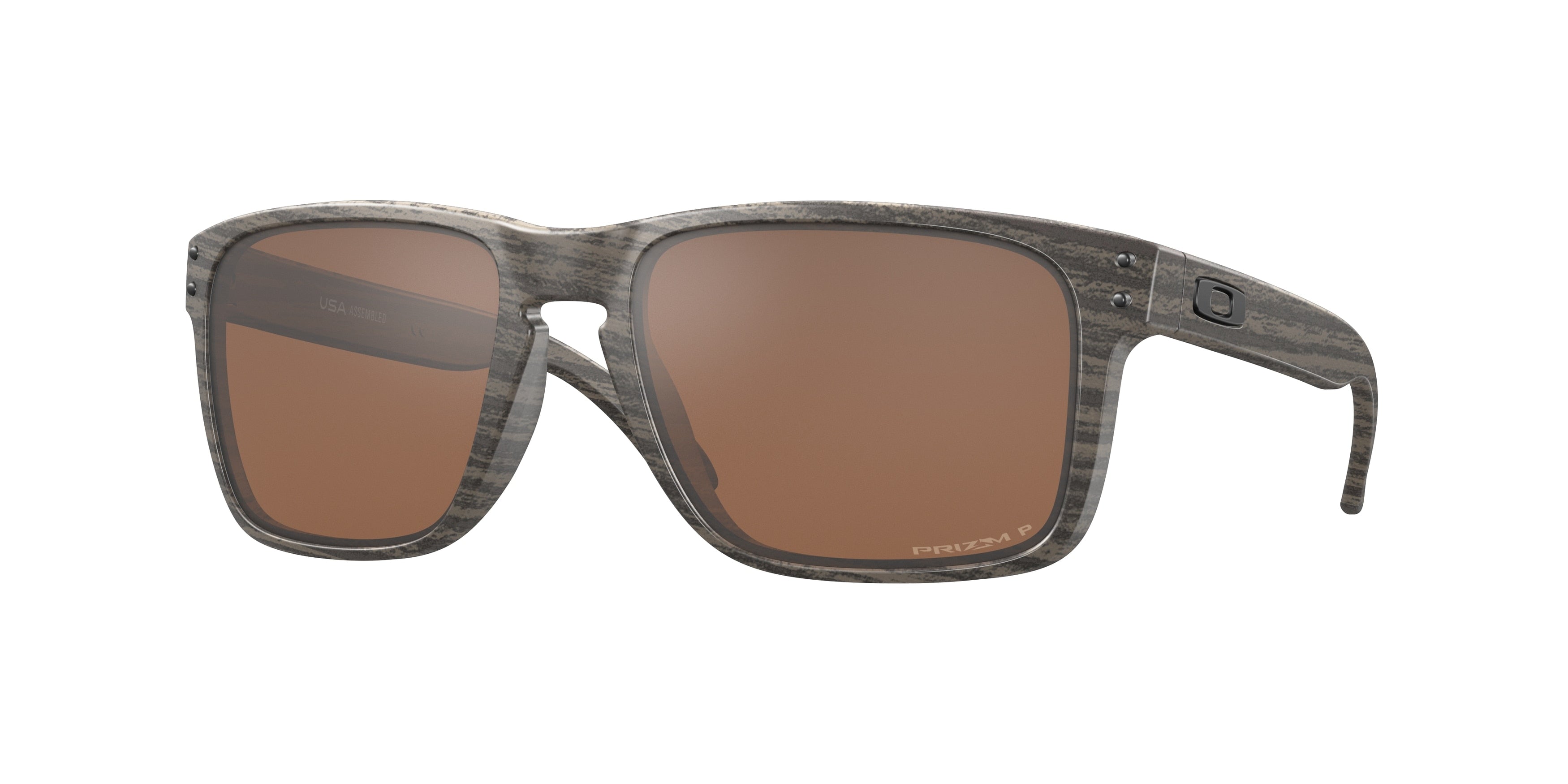 Oakley OO9417 Holbrook xl Sunglasses - Woodgrain / Prizm tungsten polarized