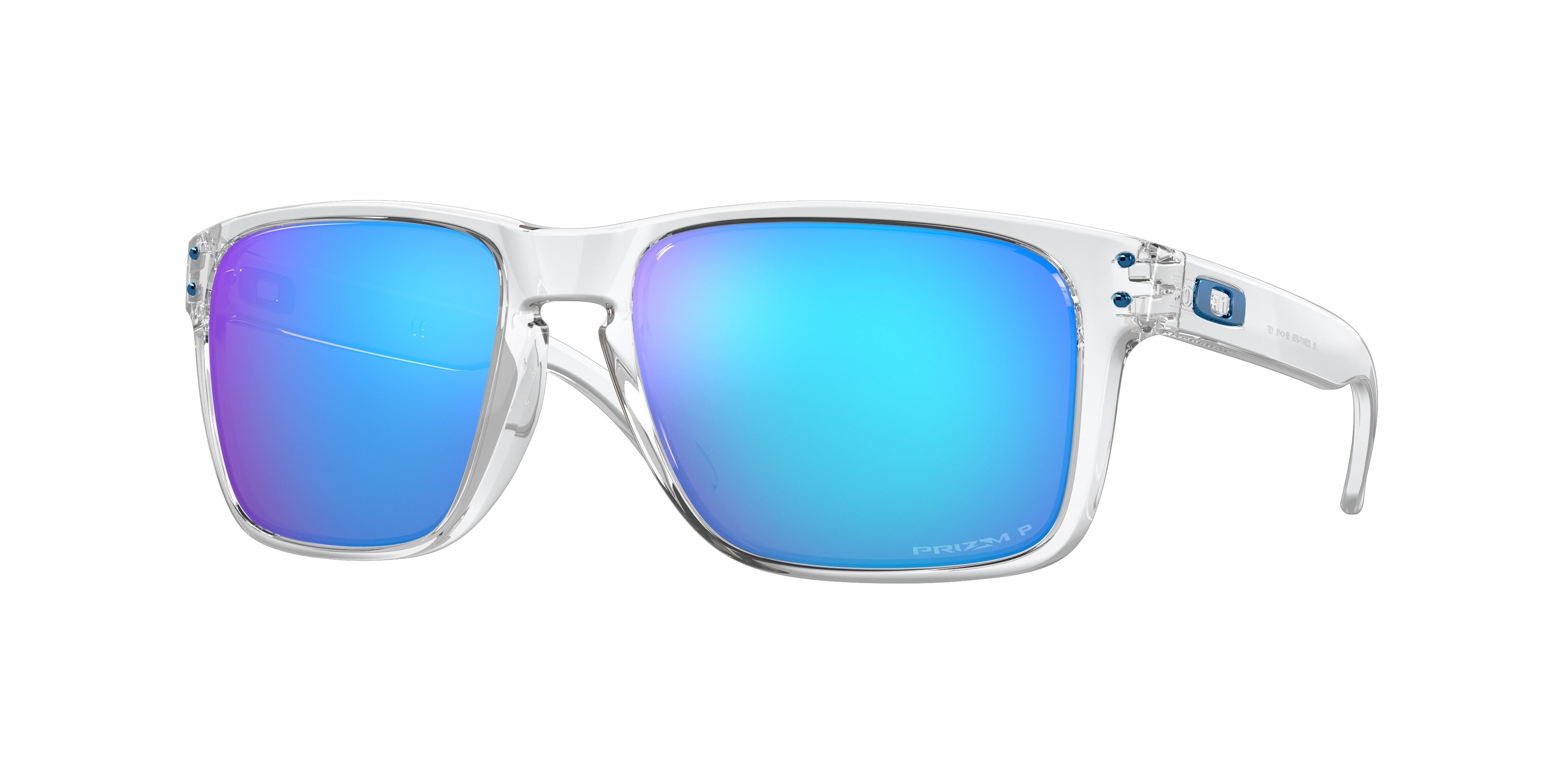 Oakley OO9417 Holbrook xl Sunglasses - Polished Clear / Prizm sapphire polarized