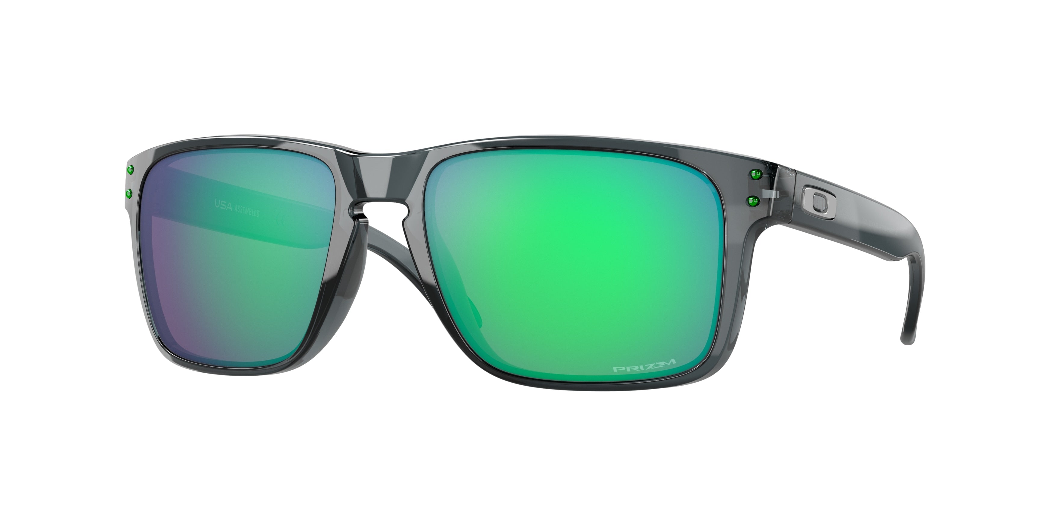 Oakley OO9417 Holbrook xl Sunglasses - Crystal Black / Prizm jade