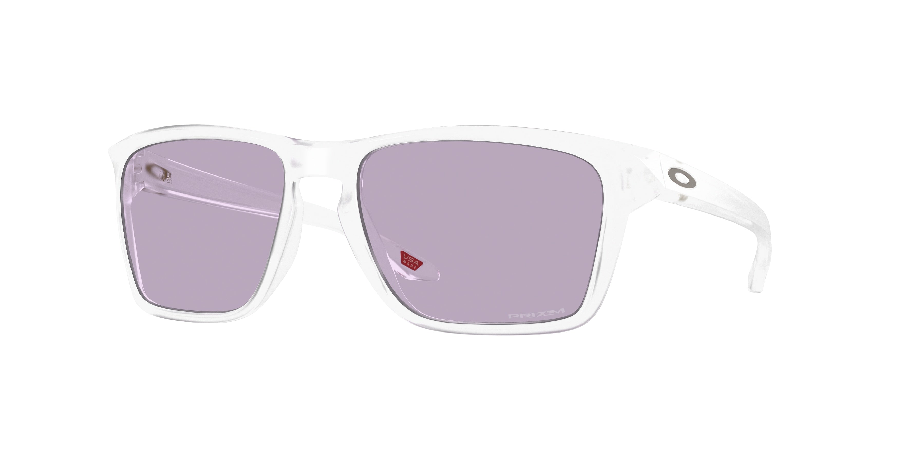 Oakley OO9448 Sylas Sunglasses - Matte Clear / Prizm slate